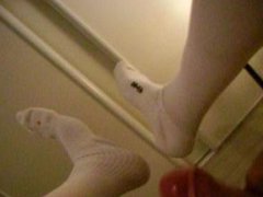 me cumming soccse socks
