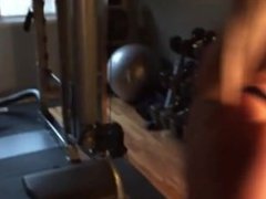 Blonde gets it in the Gym