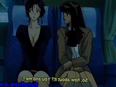 Pretty hentai shemale gets sex pleasure in th