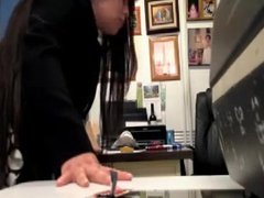 Teacher fucking the secretary in the school office