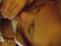 French Redhead Girlfriend take a Facial