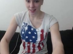 6cam.biz babe melissa191 flashing boobs on live webcam