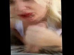 Outdoor Smoky Blowjob With Blonde MILF