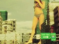 Giantess Tara attacks the city! [My own audio edit]