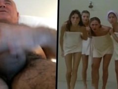 Man masturbates watching Porky´s girls