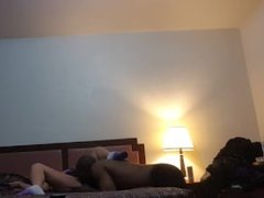Daddy luvs sucking and fucking Lil Mama's pretty pussy with his BBC