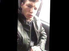 Hot twink cumming in public for us
