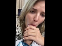 Teen selfie blowjob !