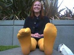 Smelly Yellow Tights