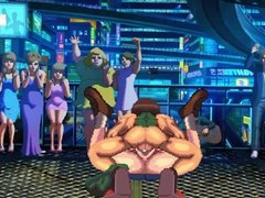 King of Fighters XIII hentai Kensou VS Athena