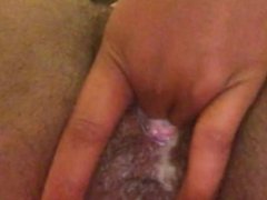 Super wet ebony pussy