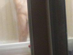caught in the shower