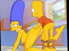 Simpsons Porn 1 Bart fuck Marge Cartoon Porn HD