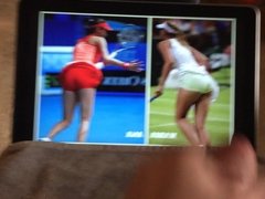 Maria Sharapova & Ana Ivanovic CUM