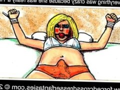 Feminization Tranny bondage Manga Cartoon