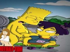 Cartoon Porn Simpsons Porn fun with girl in park