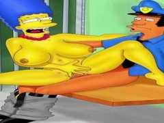 Cartoon Porn Simpsons porn mom prison fun