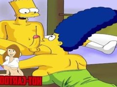 Cartoon Porn Simpsons Porn step mom helps son