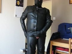 Fully leather and horny