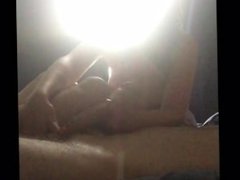 Girlfriend Strokes and Rides and I cum on her tits