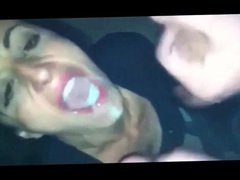 Two cumshots in the mouth