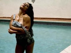 WWE Celeste Bonin Photoshoot Huge Tits