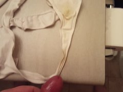 Me cumming in NOT sister in law's thong