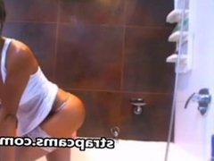 Gorgeous Milf Shows Off In Bathroom