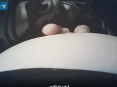 bf Plays with my boobs