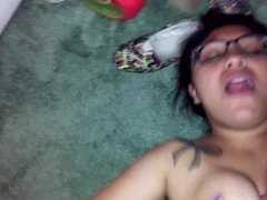 Titty fucking this college slut!College whore