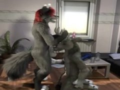 Wolf and Buck Blowjob