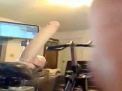 dildoing while ride my bicycle