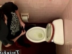 Gay shit and piss free videos Unloading In The Toilet Bowl
