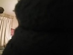 Hidden cam shows brother rubbing his cock and smoking icecream getting high