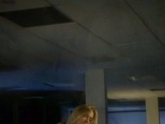 Blonde lesbians fuck in office - JD & JJ