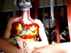 Shaye Rivers Scary Clown Masturbation