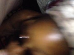 Backpage black teen hooker sucks and swallows the cum out of the white dick