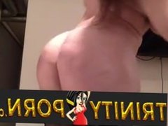 Curvy BBW Teen with Huge Ass Rides Dildo Porn fe Trinity Porn