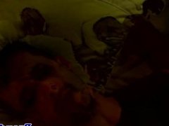 Gay zombie sex with muscular gay couple