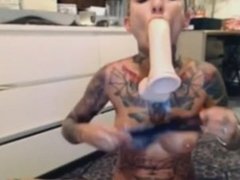 www.fapfaplers.top very nice tatooed girl rough throat sex with dildo