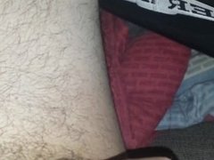 solo chubby male lubed up jerking