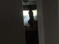 husband comes home to wife fucking BBC