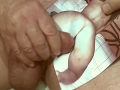 Tribute for cuccicolo76 - cumshot all over her hot body