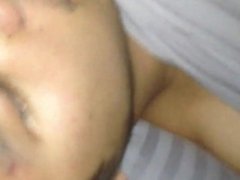 Uncut Cock Cums BIG In Sleeping Guys Mouth!