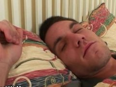 Old woman uses sleeping son-in-law