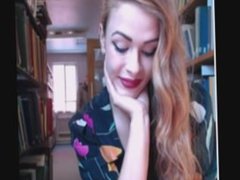 british girl cams in busy library part 2 omegle