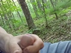 Cum in woods