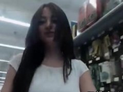 Lesbian College Teens Licking And Orgasm Fun In Public Walmart Supermarket
