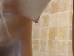 Sexy Webcam girl taking a hot shower