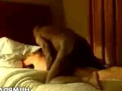 Hotwife gets fucked by her big black cock lover